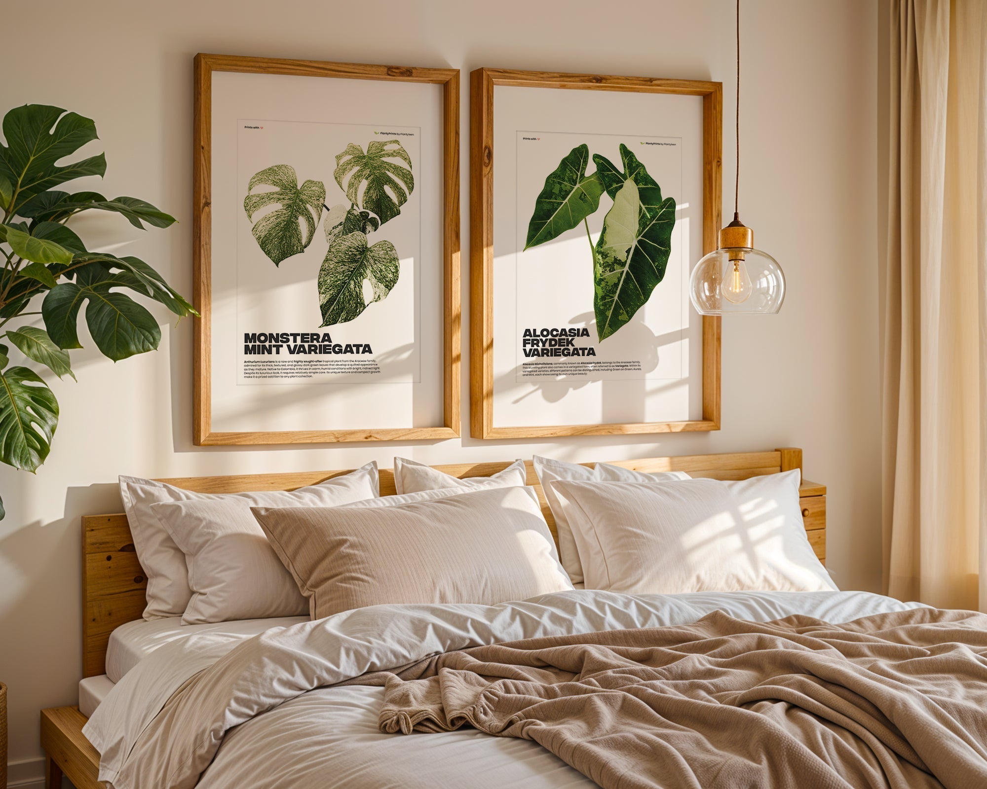 Decorate your bedroom with Plantyprints